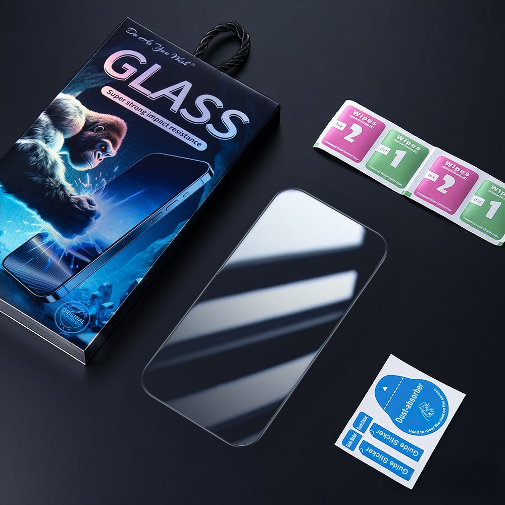 DO AS YOU WISH For iPhone 17e / 16e Screen Protector 9H HD High Aluminum-silicon Glass Film