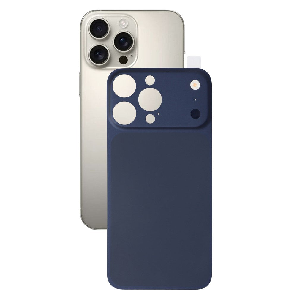 For iPhone 16 Pro Max Back Cover Film Transform to 17 Pro Max Full Coverage PMMA Phone Back Protector