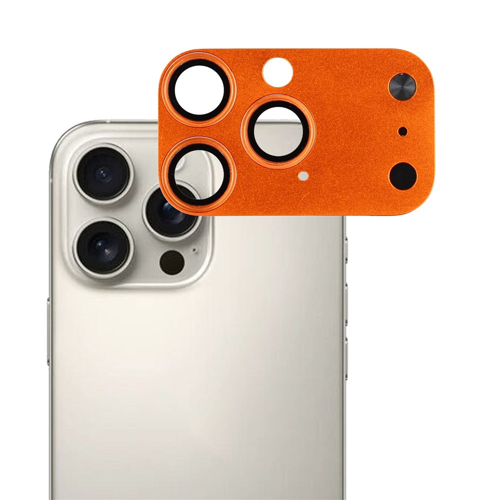 Camera Lens Protector for iPhone 16 Pro / 15 Pro / 14 Pro / 13 Pro Matte PC Transform to iP 17 Pro Lens Film Anti Fingerprint