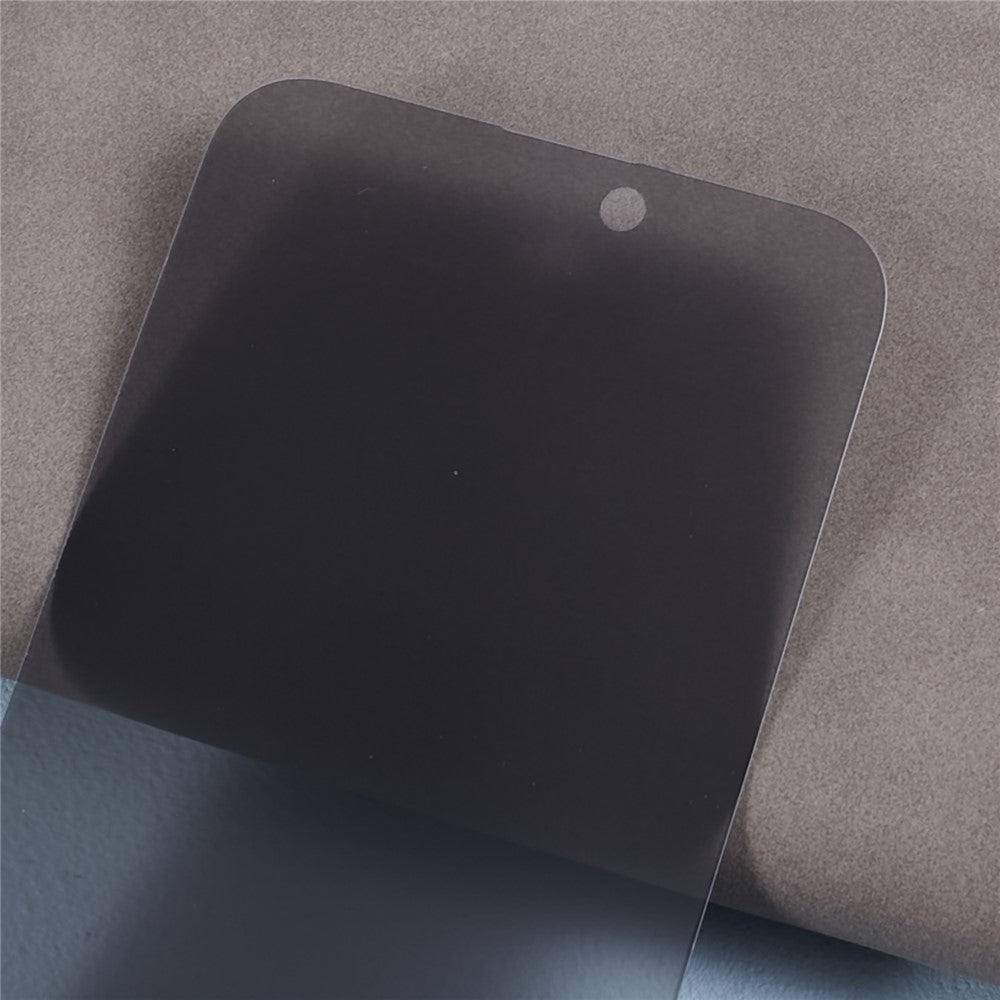 For iPhone 15 Pro Anti-Spy Film Full Cover 0.3mm Arc Edge Tempered Glass Screen Protector