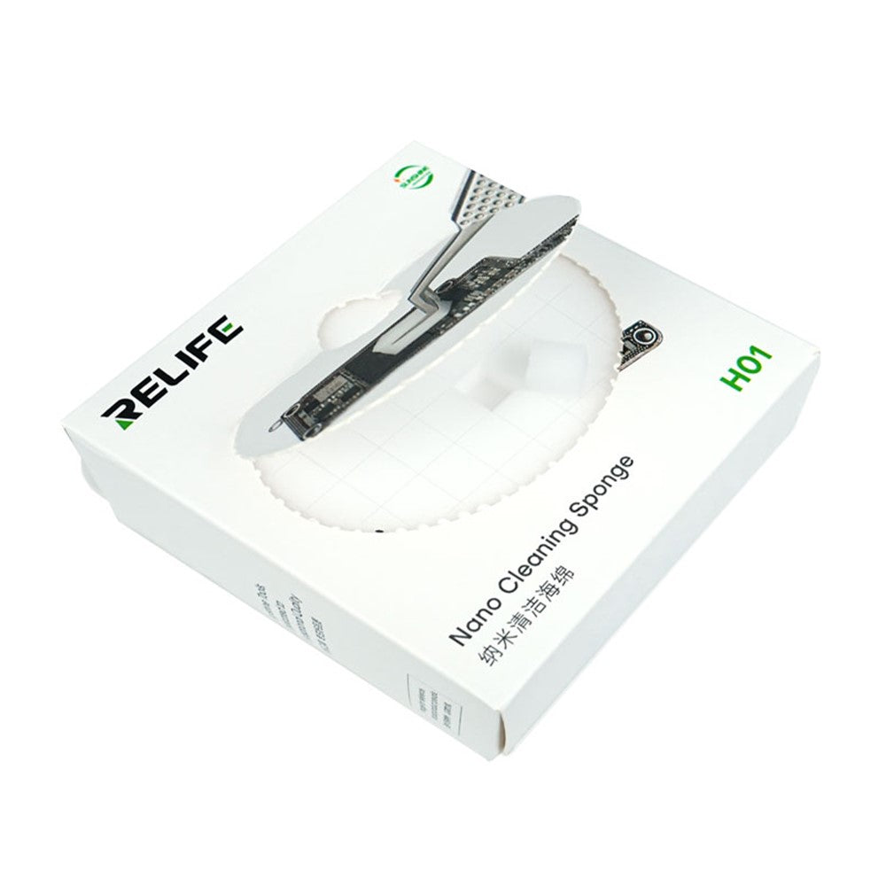 RELIFE HO1 500Pcs / Box Nano Cleaning Sponge High Density Strong Adsorption Pre Cut Particles Sponge