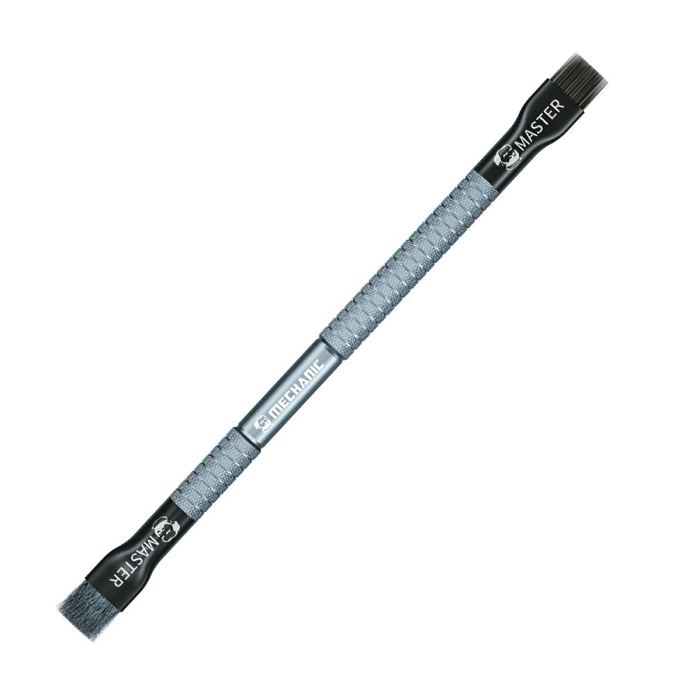 MECHANIC PCB Desoldering Cleaning Brush Double-Ended Cylindrical Long Handle for Chip / IC Pad Cleaning