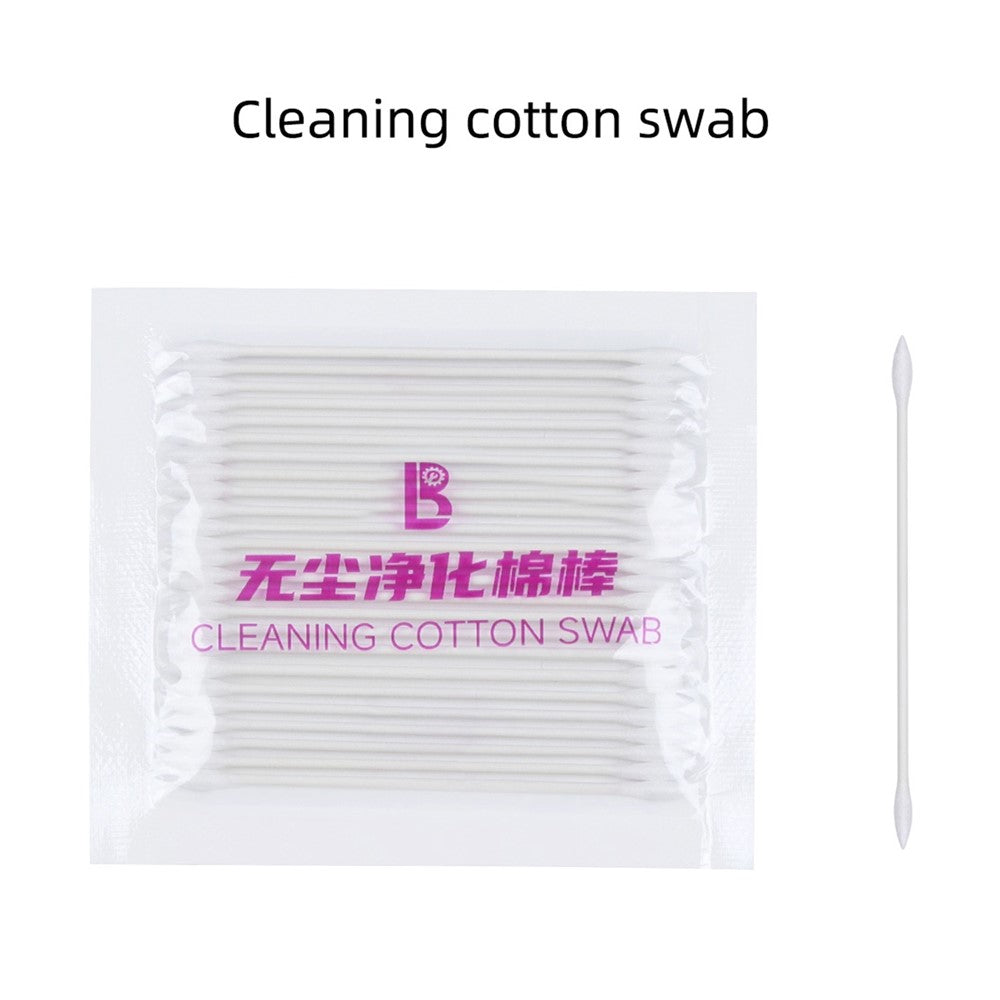 LB TOOL 25Pcs Double Ended Cotton Cleaning Swabs for Precise Cleaning