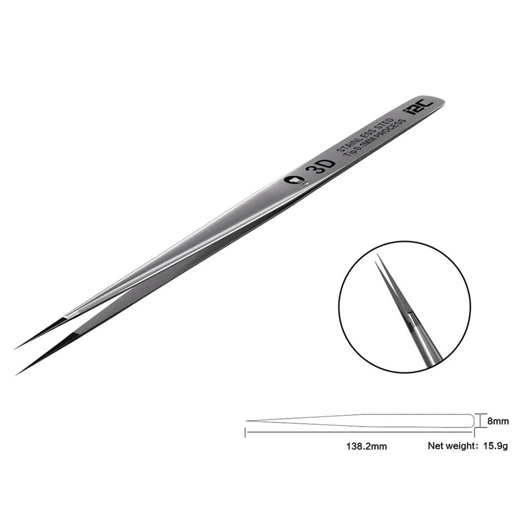 I2C 3D Super Alloy Tweezers for Mobile Phone Repair High Precision Jumper Wire Tweezers