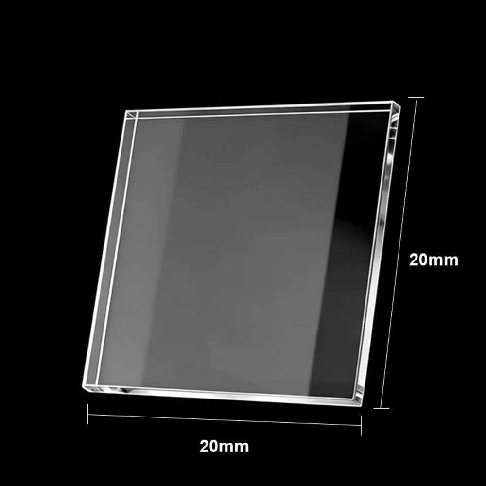 SUNSHINE 5 PCS Soldering Stencil High Temperature Resistant Anti-Explosion Anti-Splash Glass Pad