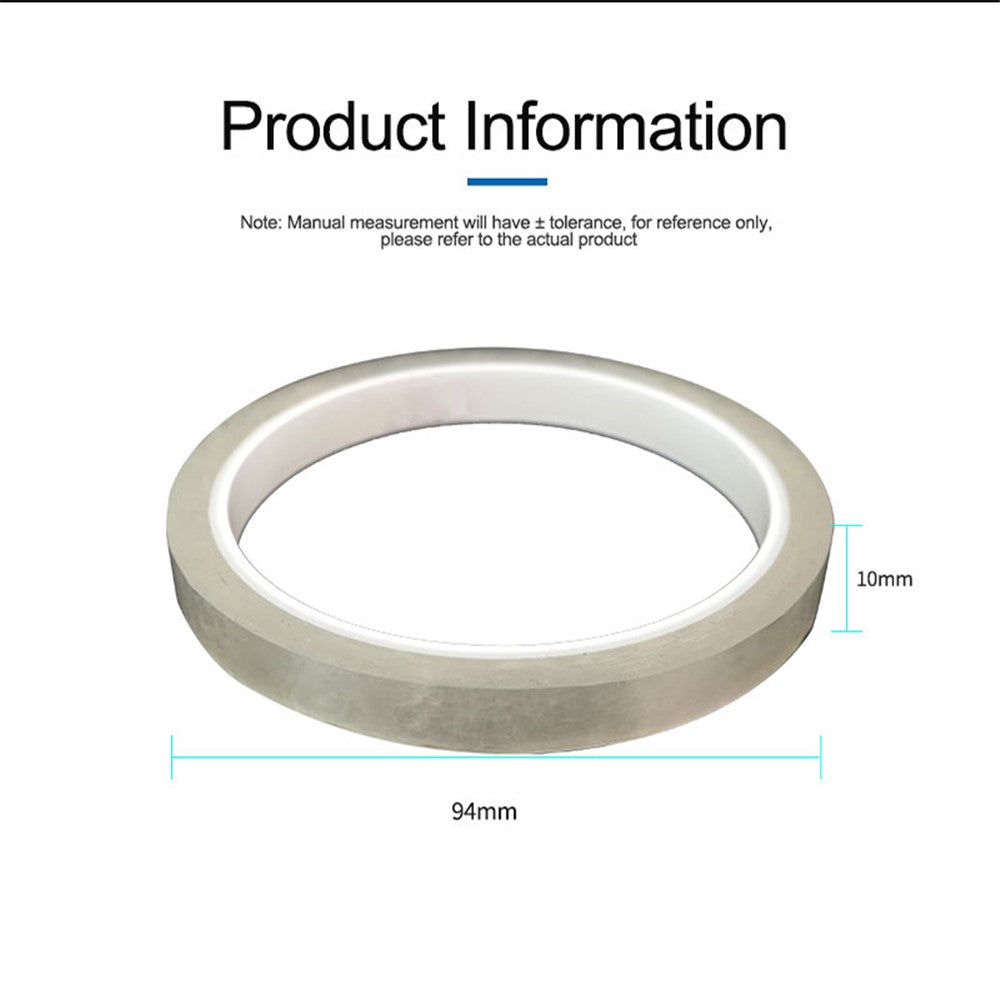 SUNSHINE 50m x 10mm Adhesive No Trace Clear Tape for Phone Tablet LCD Screen