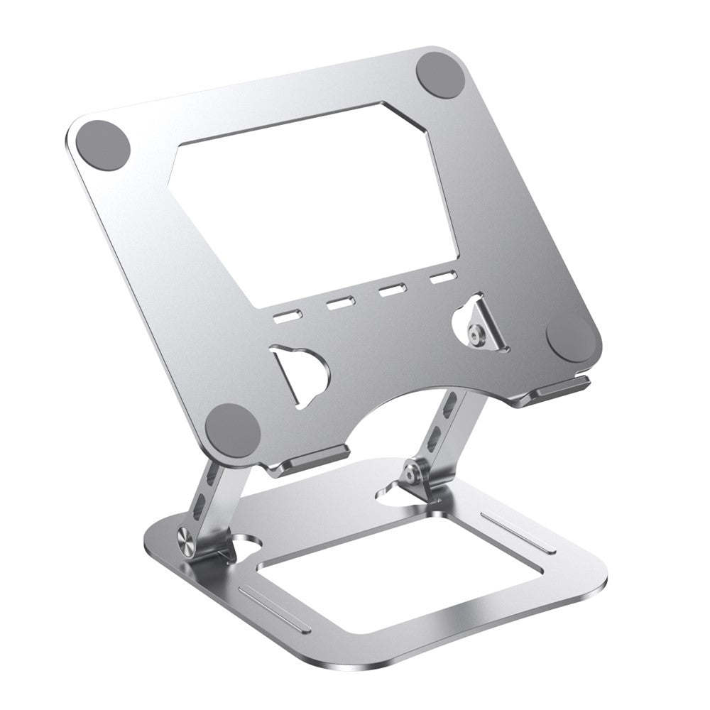 J22 17.3 Inch Laptop Stand Metal Base Heat Dissipation Adjustable Height Nano Steel Notebook Folding Holder Riser