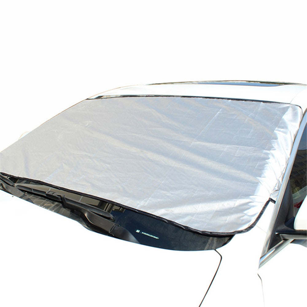 BY-689 200*70cm Car Windshield Protective Cover Aluminium Film Snow-proof Sun-proof Cover