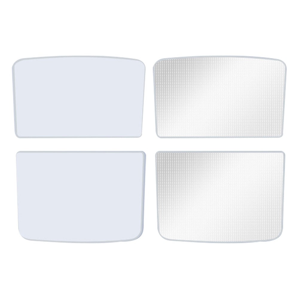 For Model Y 2 Sets Car Glass Roof Sunshade Anti UV Light Sun Shade