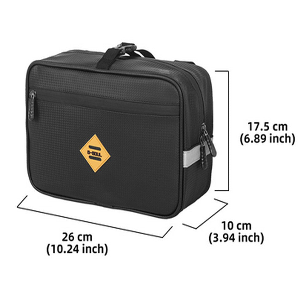 B-SOUL Motorcycle Rear Seat Side Hanging Bag Waterproof Motorbike Bicycle Electric Bike Pannier Bag Tools Storage Bag