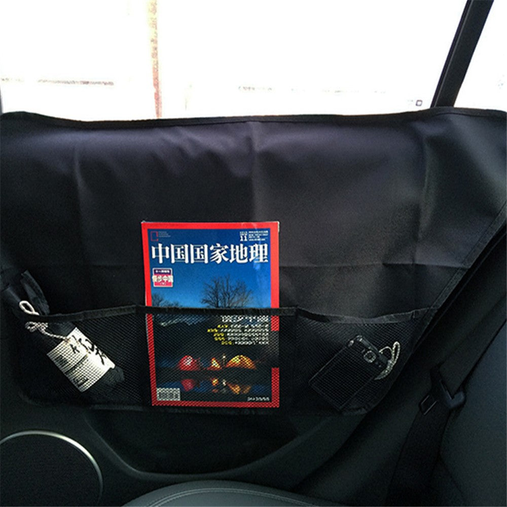 TG-PCU004 2Pcs / Set Car Side Door Window Storage Bag Organizer Hanging Bag with Mesh Pocket for SUVs, Trucks