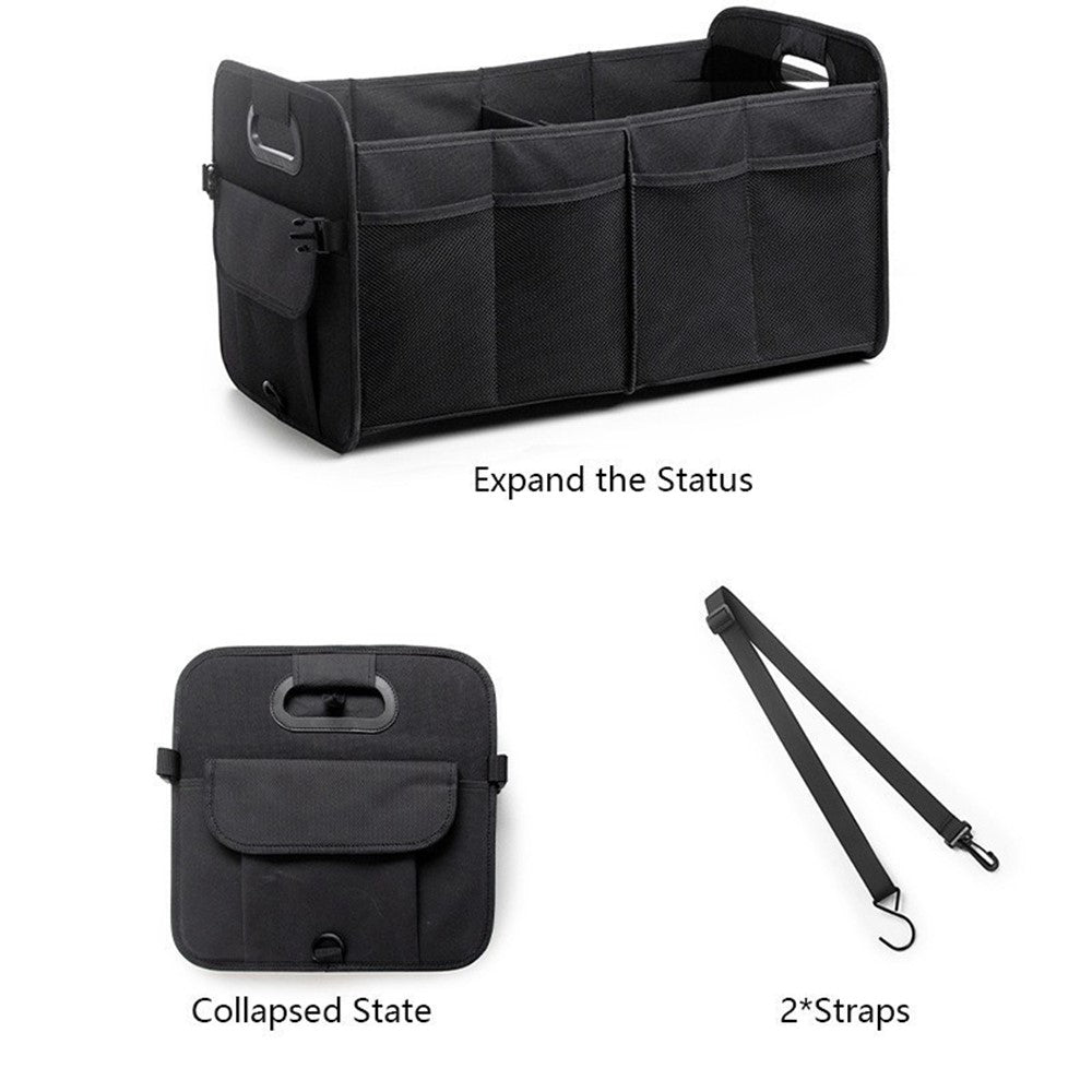 Large Capacity Car Trunk Organizer Waterproof Oxford Fabric Foldable Storage Box