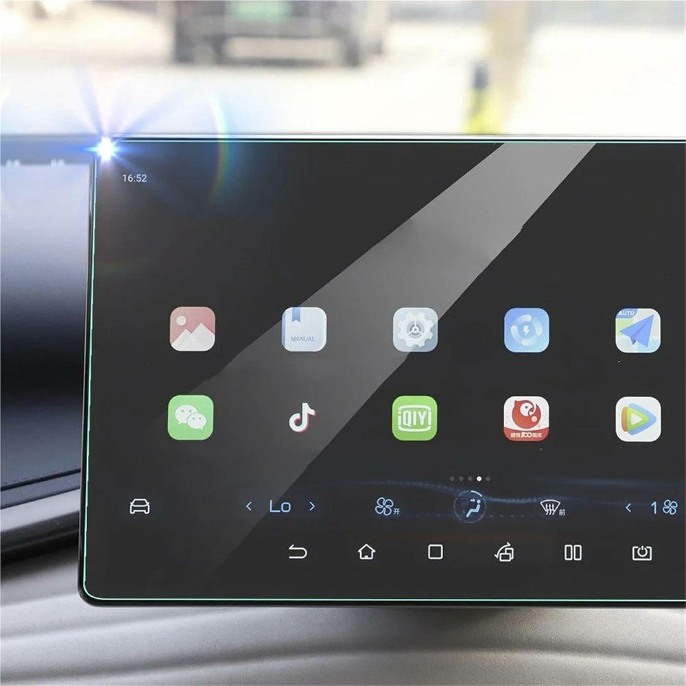 For BYD 2021-2025 15.6 Inch Navigation Screen Film Anti Scratch HD Clear Tempered Glass Screen Protector