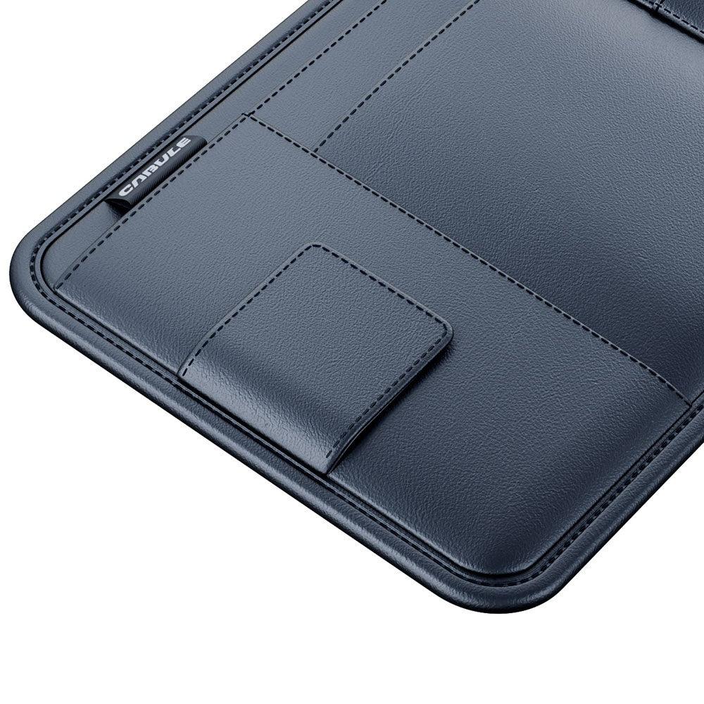 Car Sun Visor Organizer Multi-Function Storage Bag Glasses Card Holder Document Storage Pouch