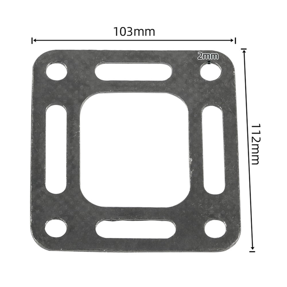 A8504 4Pcs / Set Car Exhaust Elbow Gaskets for Mercruiser