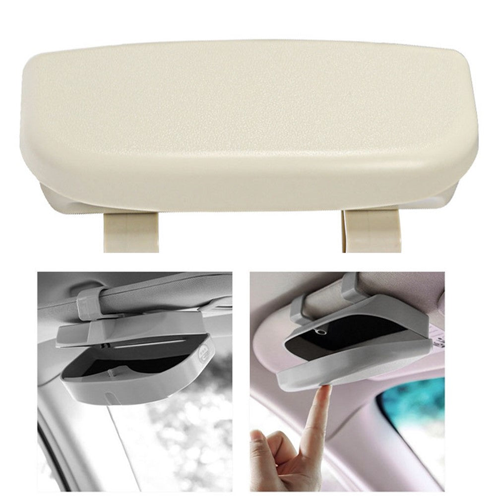 Glasses Holder Magnetic Car Sun Visor Glasses Case Organizer Glasses Storage Box