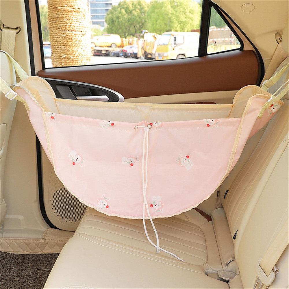 Oxford Cloth Rear Seat Sundries Bag Car Hammock Storage Bag Backseat Organizer