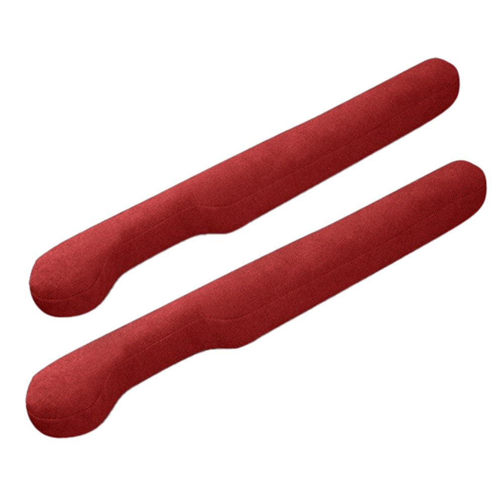 SNBLO 1 Pair Car Seat Gap Filler Suede Seat Gap Plug Leak-proof Strip
