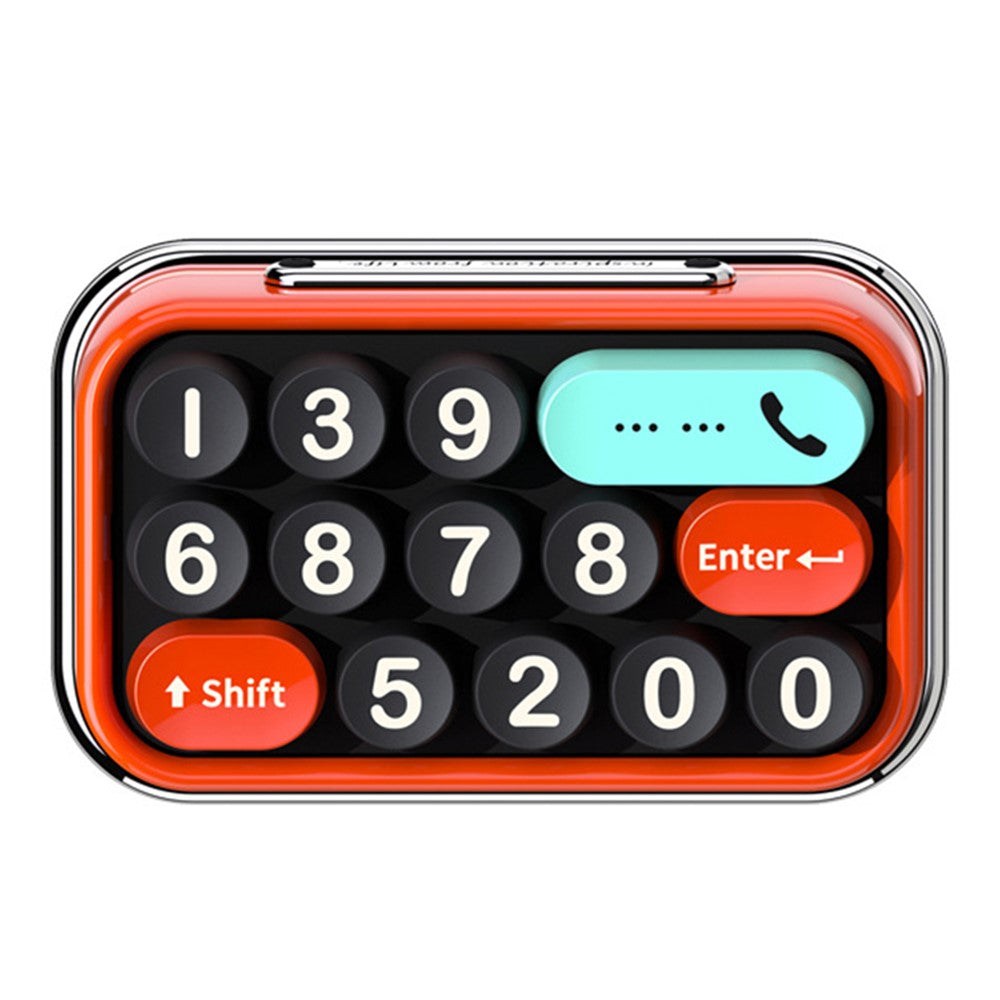 BBDD Keyboard Parking Card Car Temporary Mobile Phone Number Plate Hidden Switch Stop Sign Automotive Replacement Parts