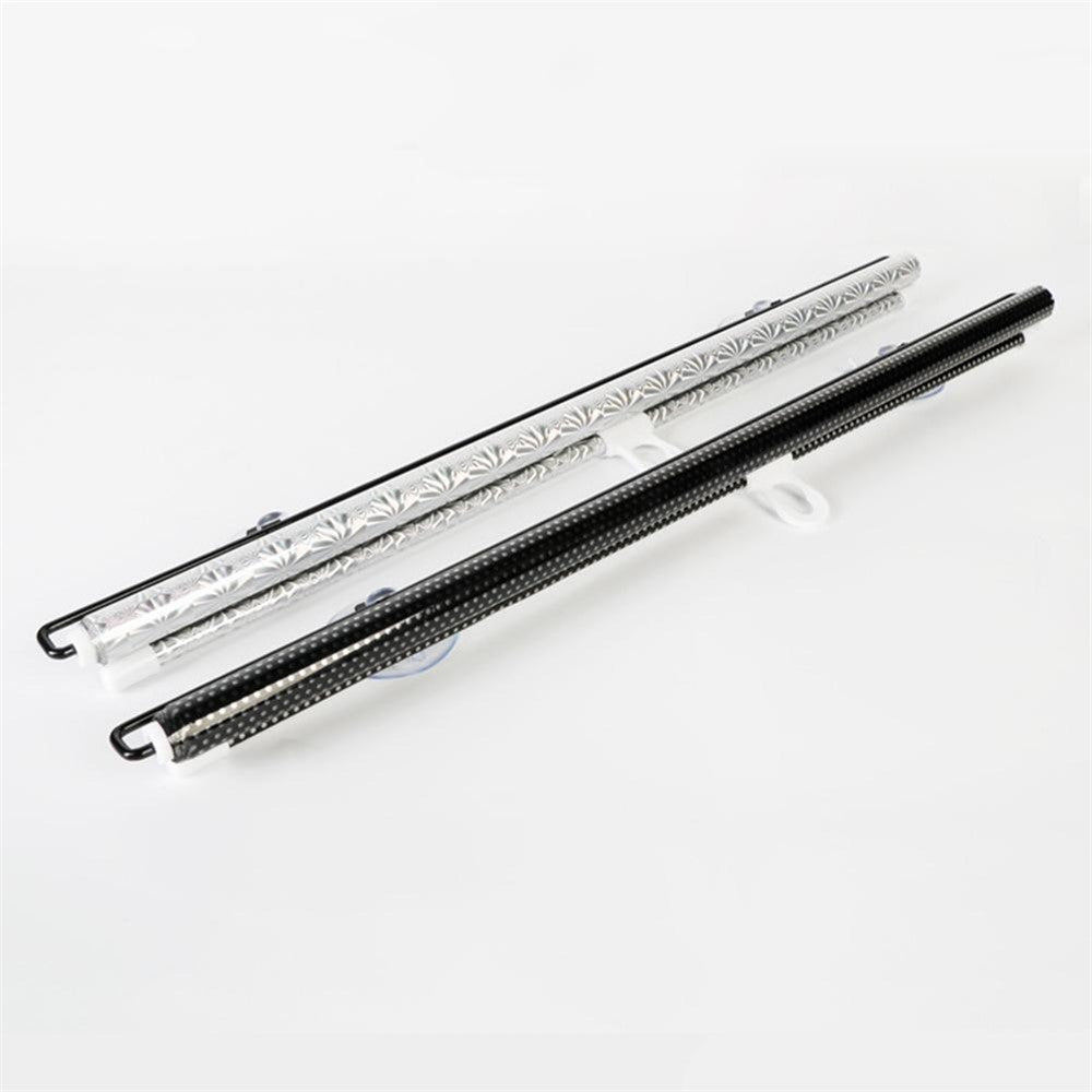 40*60cm Suction Cup Mount Automatic Retractable Sunshade Curtain Anti-UV Protection Truck Windshield Screen