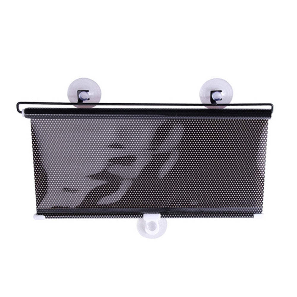 50*125cm Retractable Car Front Window Sunshade PVC Auto Window Anti-UV Protection Sun Visor