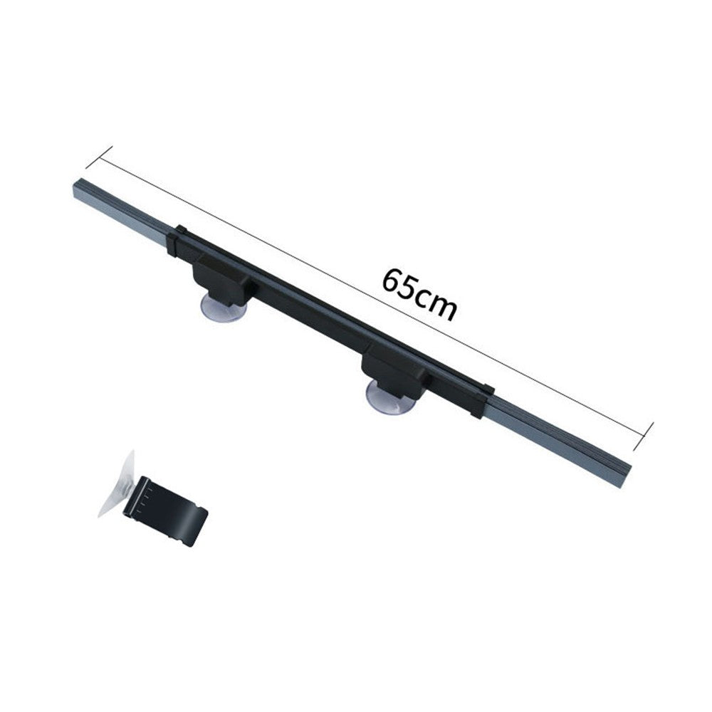 R-8043 65cm Car Front Window Sunshade Cover Retractable Windshield Sun Visor with Suction Cup