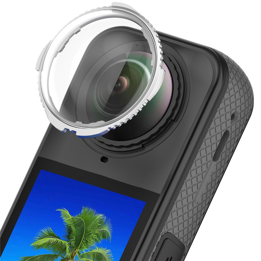2Pcs Lens Cover for Insta360 X5 Optical Glass Camera Lens Protector