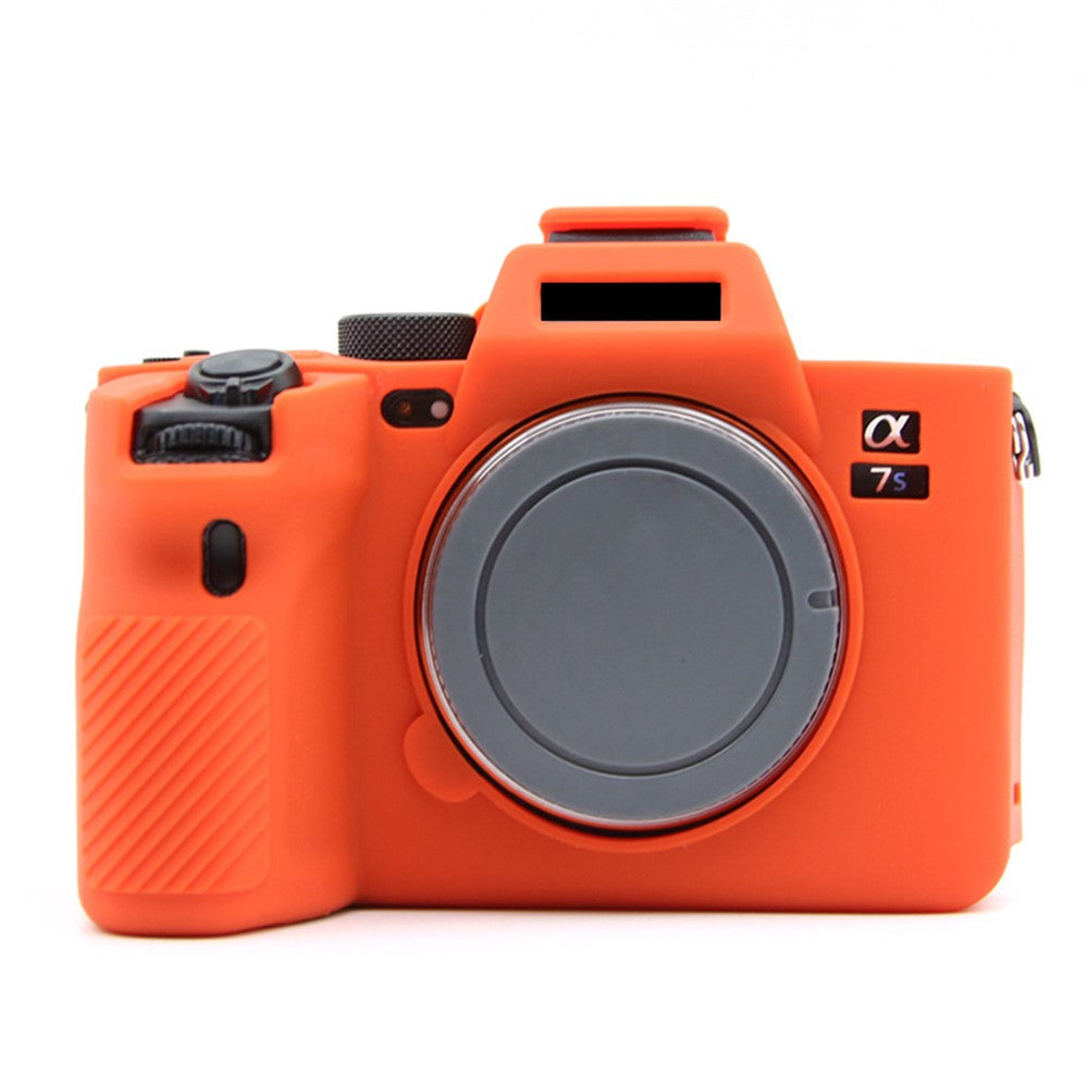 For Sony A7S III / ILCE-7SM3 / A1 Camera Anti-drop Silicone Case Soft Protective Cover