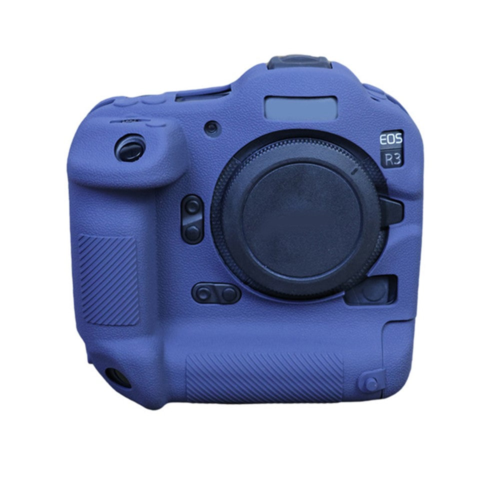 Drop Protection Flexible Silicone Protective Case for Canon EOS R3 Camera, Anti-scratch Anti-drop Cover