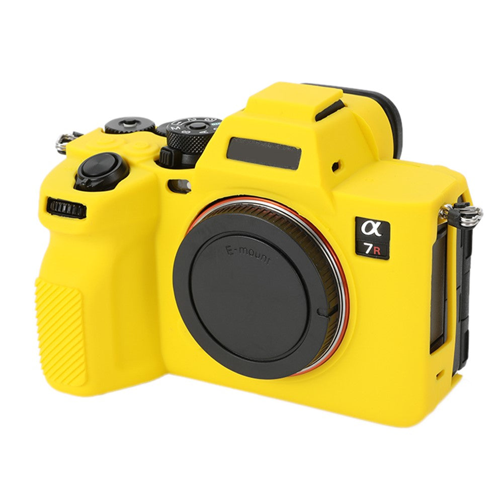 For Sony A7R5 / A7M5 Glossy Camera Cover Drop Protection Soft Silicone Protective Case