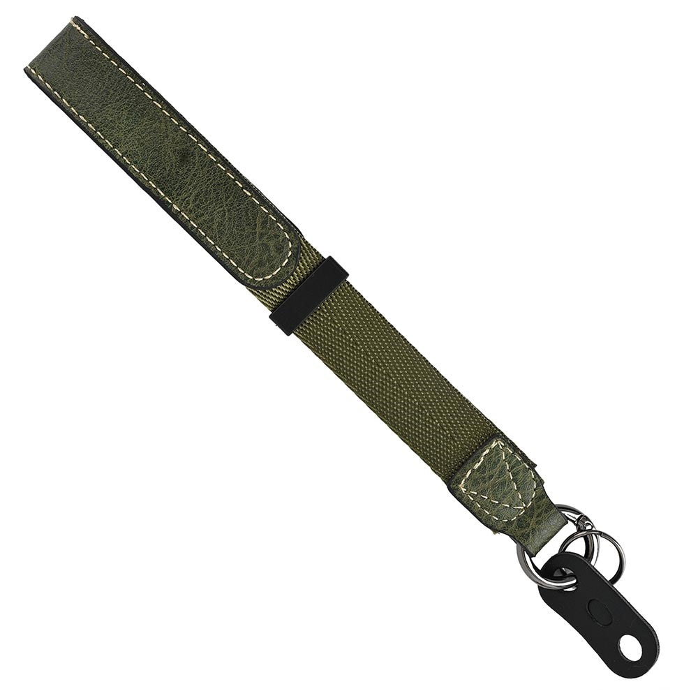 Camera Wrist Strap for Sony / Fuji / Canon / Nikon / Panasonic Lychee Pattern Faux Leather Mirrorless DSLR Hand Strap