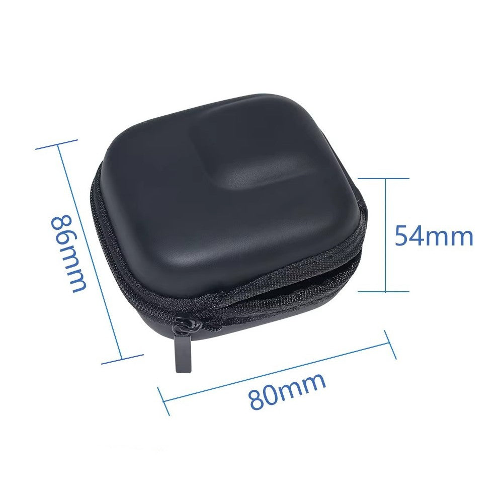 XWJ089 For GoPro Sports Camera EVA Storage Bag Shockproof Zipper Bag with Opening