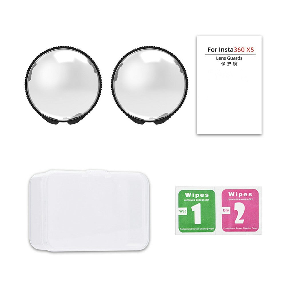 For Insta360 X5 Lens Protector Anti-Reflective Scratch-Resistant HD PC Lens Guard