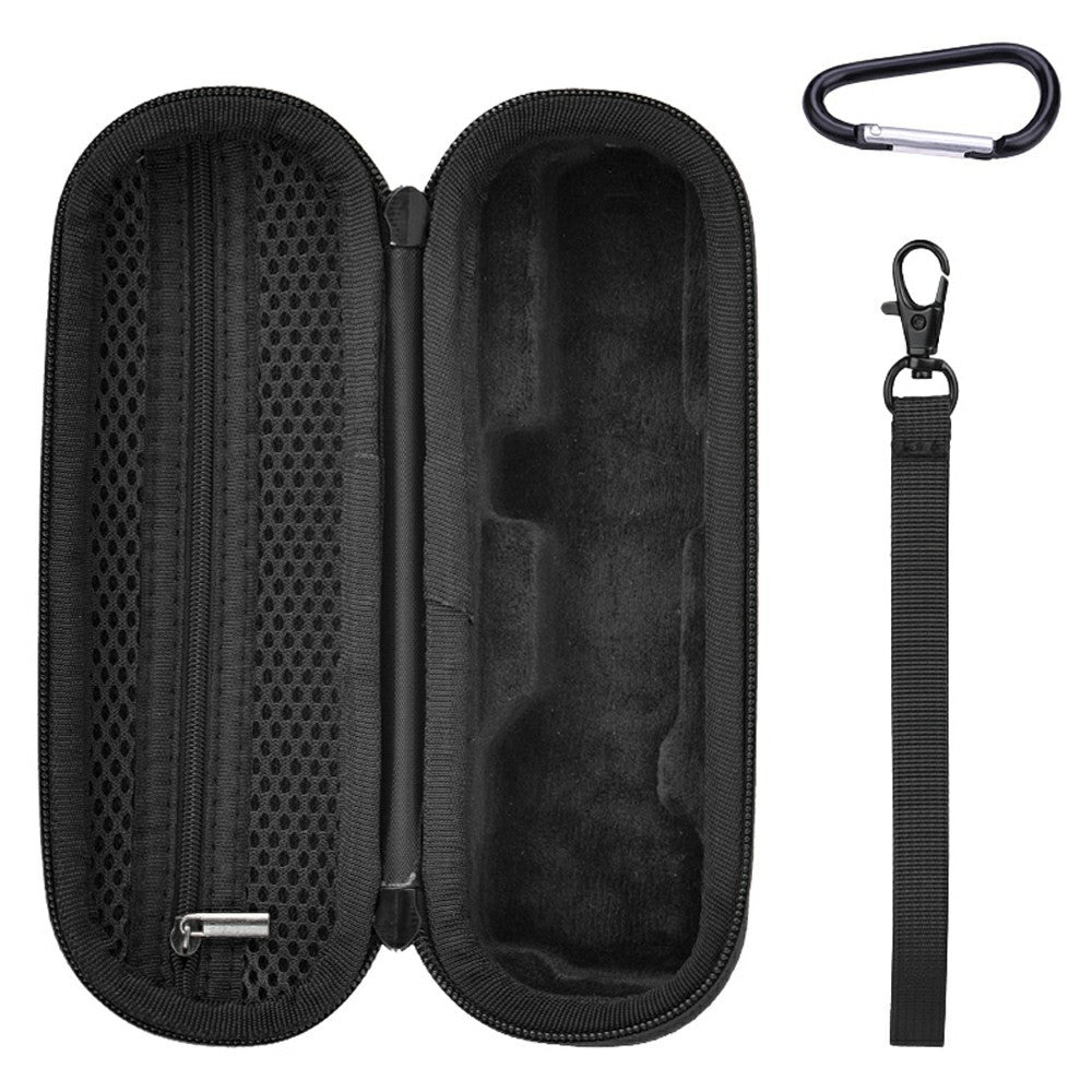 BRDRC Carrying Case for DJI Osmo Pocket 4 Nylon Hard Shell Protective Storage Bag with Wrist Strap & Carabiner