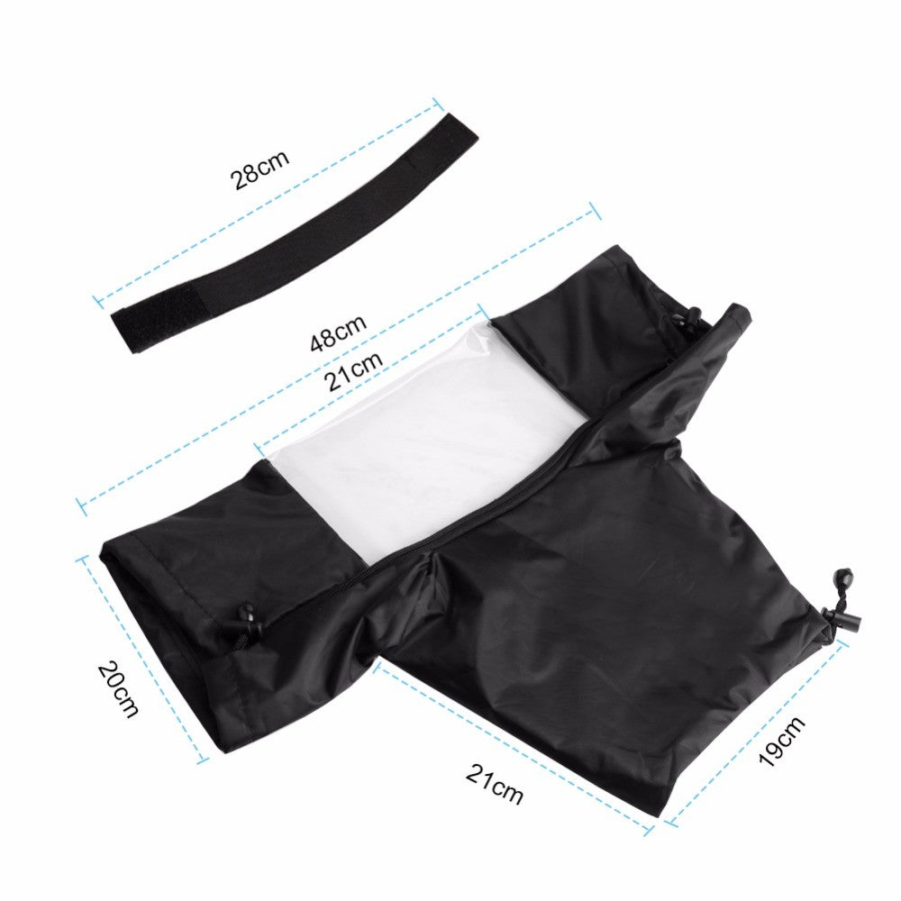 396 Rain Cover Raincoat Waterproof Protection Case for Camera Medium Telephoto Lens
