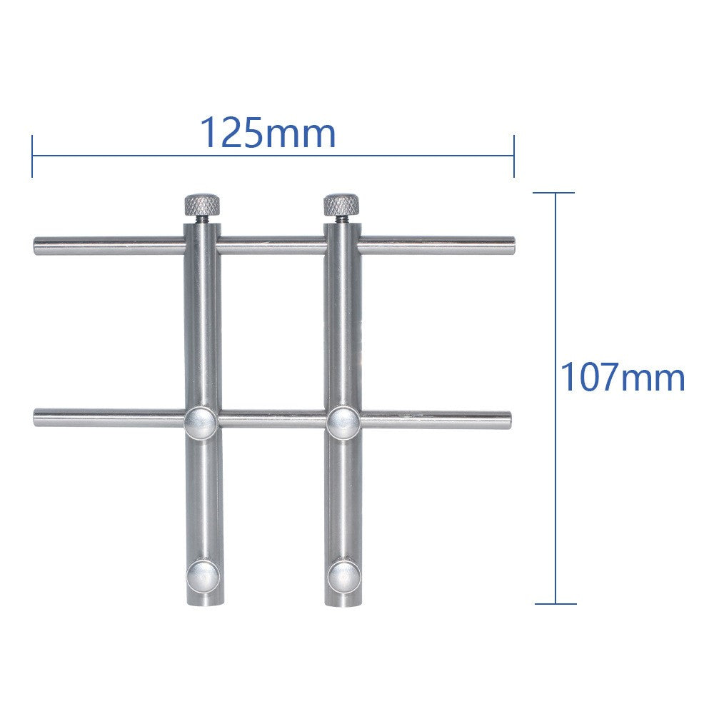 HS-6 Precise Lens Spanner Camera Lens Repair Removal Wrench Tool with 3 Pairs of Tips
