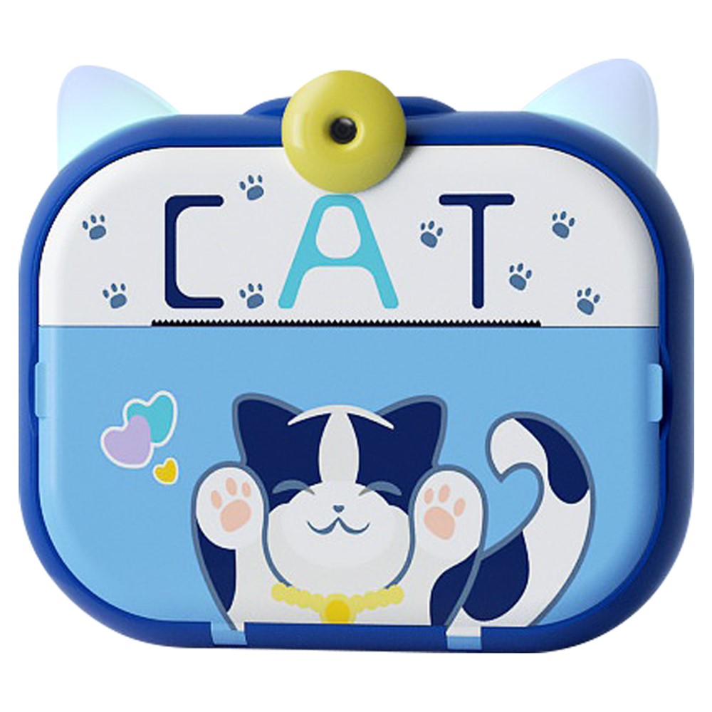 X3D 2.4-inch IPS Screen 10X Zoom 1080P HD Kids Instant Print Camera Built-In Games