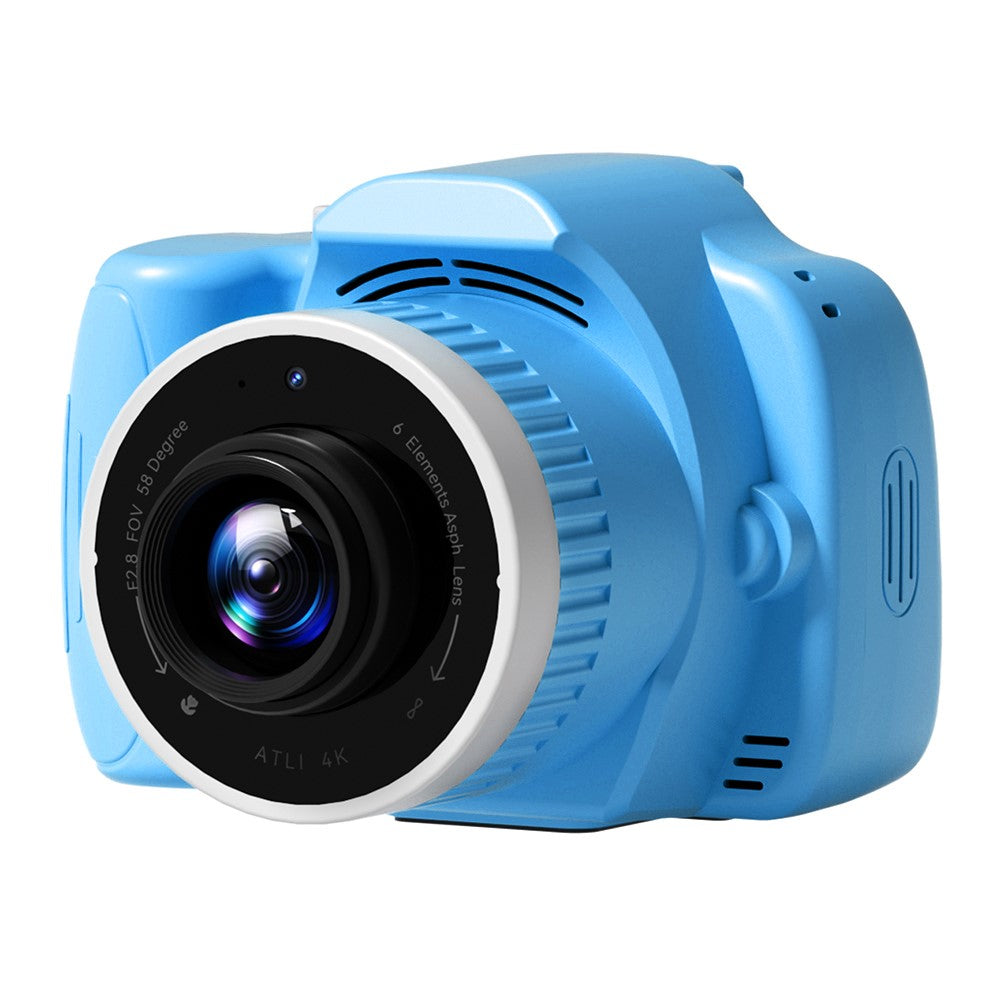 K100 2.8 Inch HD Projection Camera for Kids Educational Toy with 62G Memory Card + Card Reader