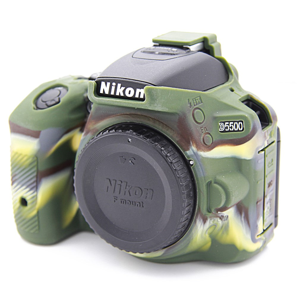 Soft Silicone Protective Case for Nikon D5500 D5600 Cameras