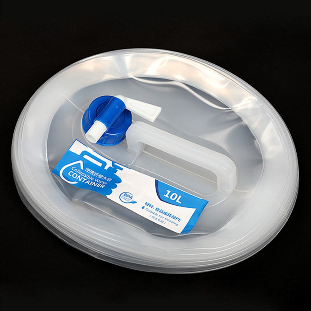 AOTU AT6632 10L Collapsible Water Storage Folding Water Bottle Foldable PE bucket