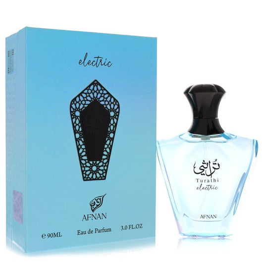 Afnan Turathi Electric Eau De Parfum Spray (Unisex) by Afnan 89 ml