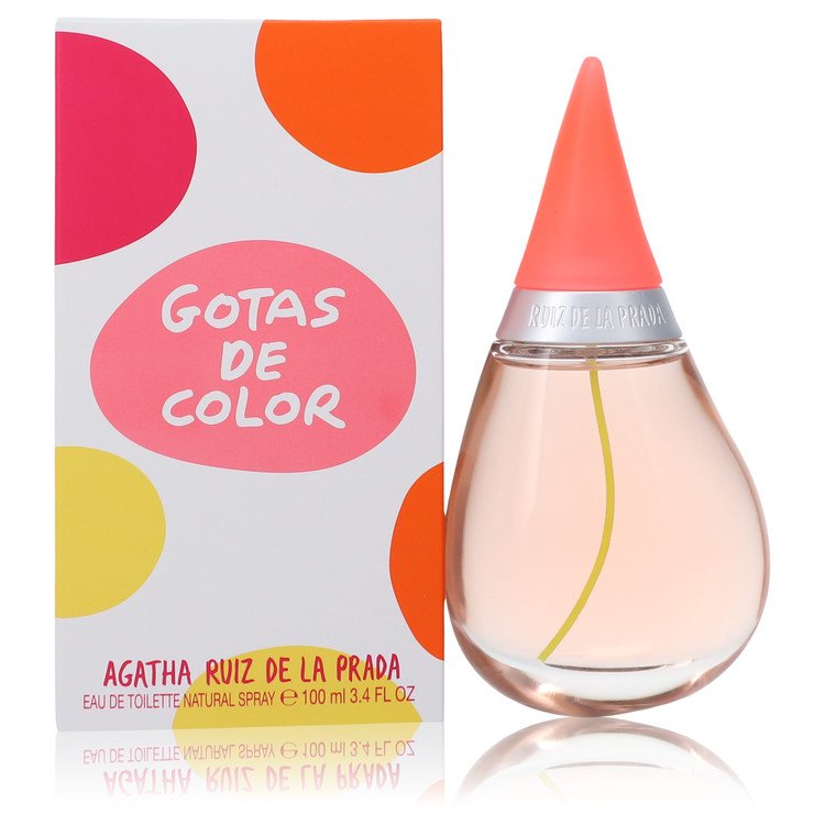 Agatha Ruiz De La Prada Gotas De Color Eau De Toilette Spray by Agatha Ruiz De La Prada 100 ml