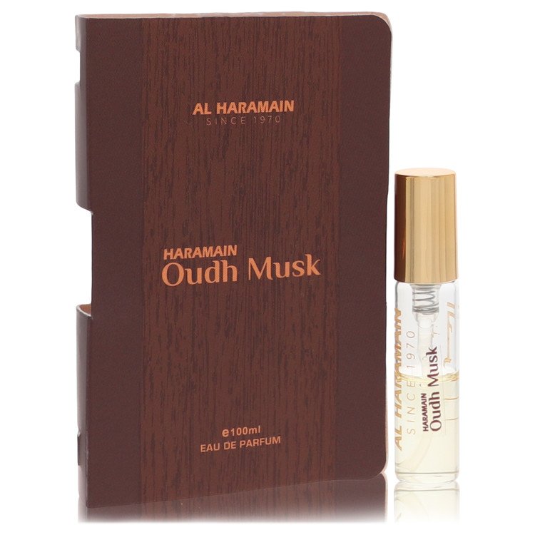 Al Haramain Oudh Musk Vial (sample) by Al Haramain 2 ml