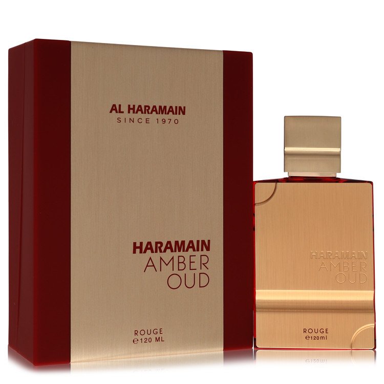 Al Haramain Amber Oud Rouge Eau De Parfum Spray by Al Haramain 120 ml