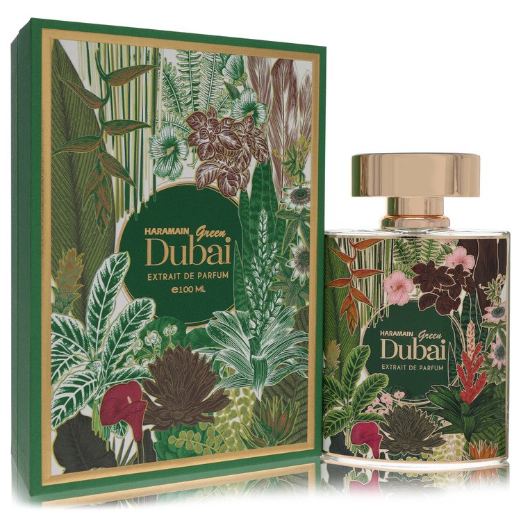 Al Haramain Green Dubai Extrait De Parfum Spray (Unisex) by Al Haramain 100 ml