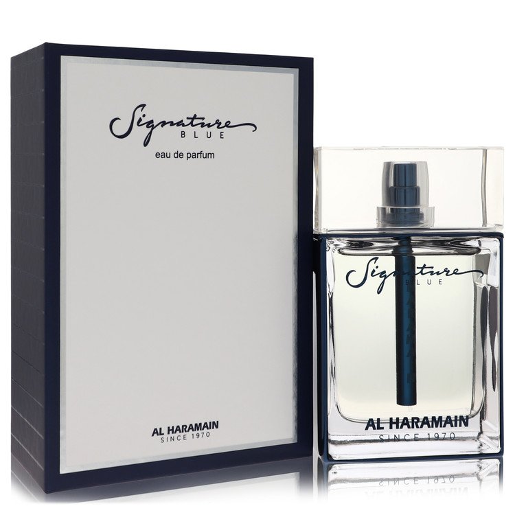 Al Haramain Signature Blue Eau De Parfum Spray by Al Haramain 100 ml