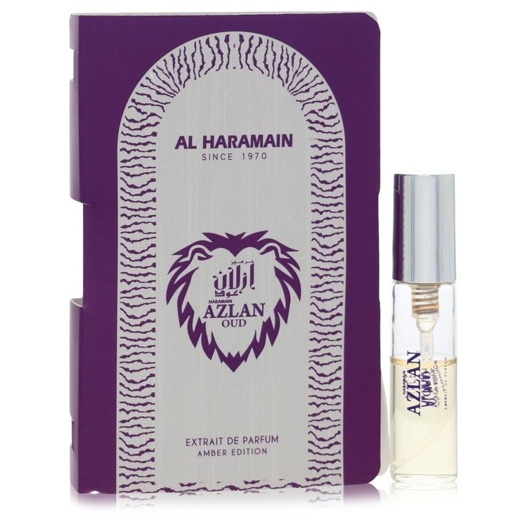 Al Haramain Azlan Oud Amber Vial (sample) by Al Haramain 15 ml