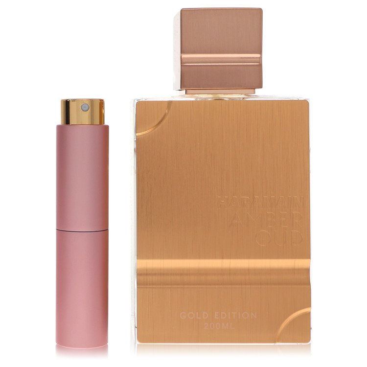 Al Haramain Amber Oud Gold Edition Travel Spray by Al Haramain 8 ml