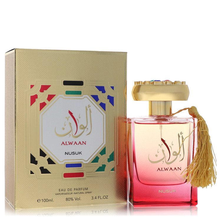 Alwaan Eau De Parfum Spray (Unisex) by Nusuk 100 ml