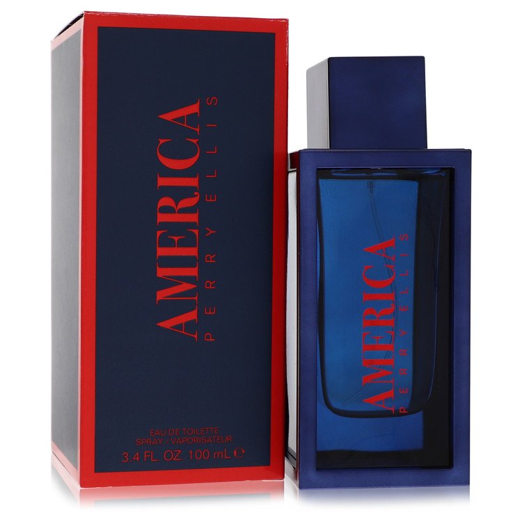 America Eau De Toilette Spray (New 2019) by Perry Ellis 100 ml